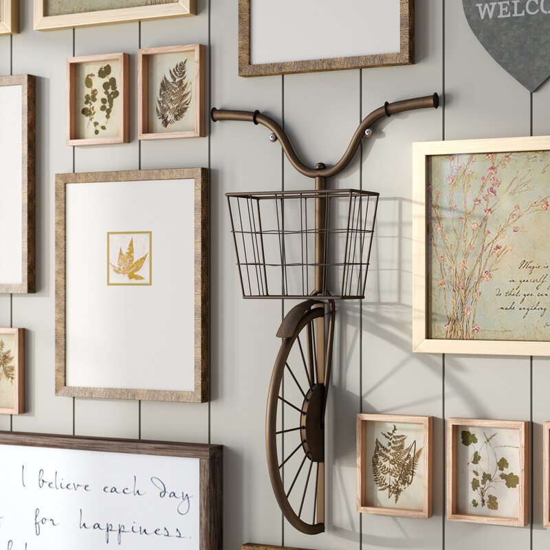 Rodosto Metal Bike Wall Decor