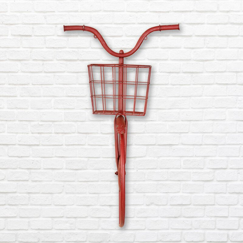 Rodosto Metal Bike Wall Decor
