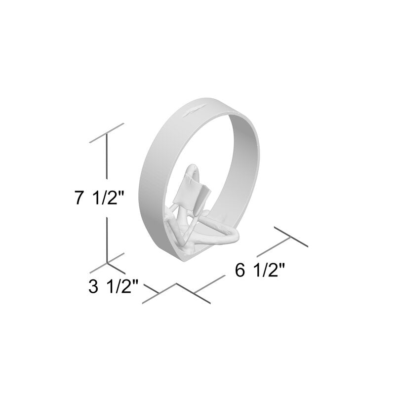 Masniaia Hand-Made Encircled Iron Reader Figurine