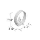 Masniaia Hand-Made Encircled Iron Reader Figurine