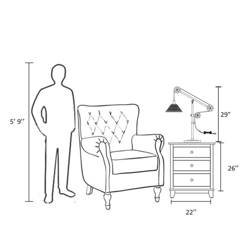 Rhythm 29" Desk Lamp