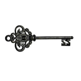 Thionte Castle Key Gray Metal Wall Decor