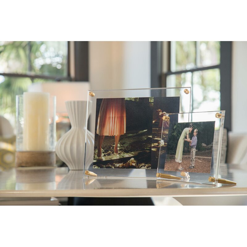 Vina Single Beveled Rectangle Tabletop Picture Frame