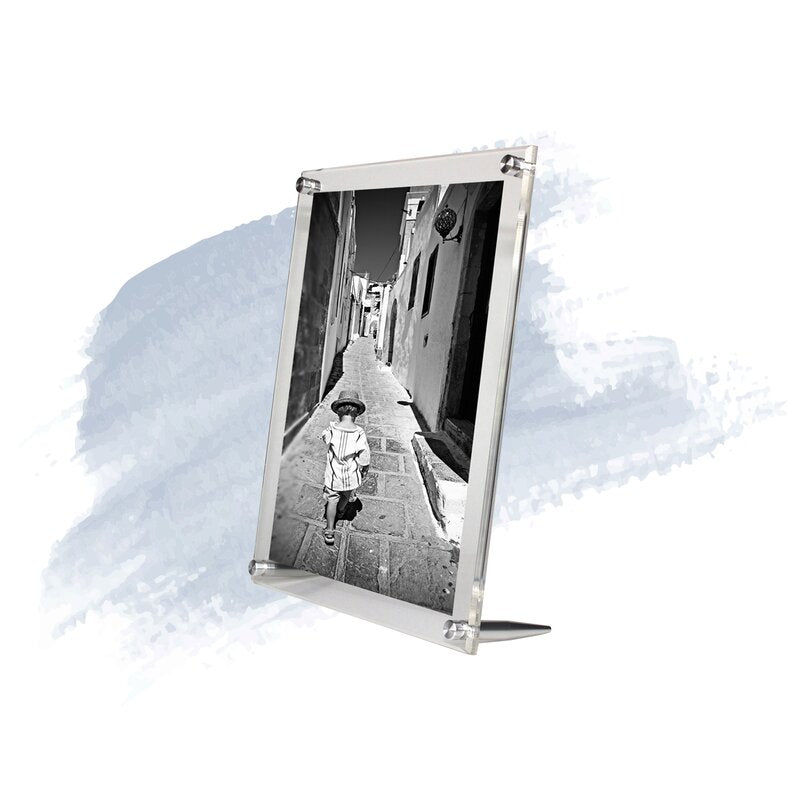 Vina Single Beveled Rectangle Tabletop Picture Frame