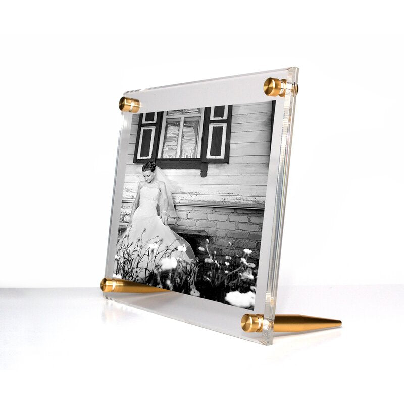 Vina Single Beveled Rectangle Tabletop Picture Frame
