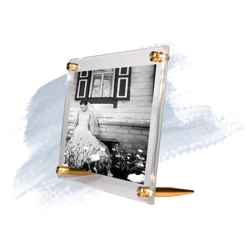 Vina Single Beveled Rectangle Tabletop Picture Frame