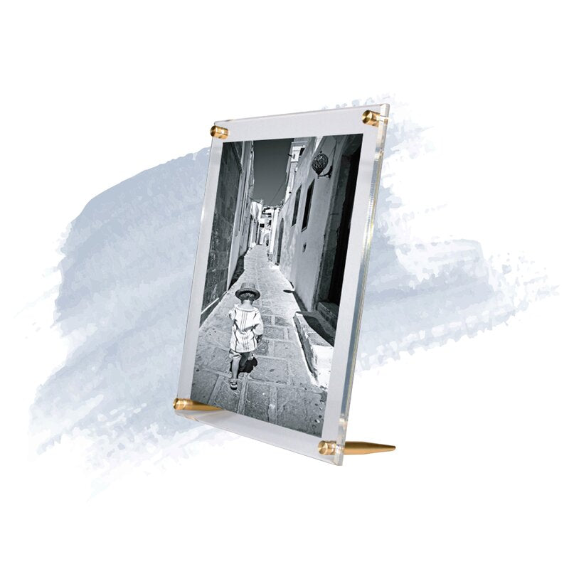 Vina Single Beveled Rectangle Tabletop Picture Frame