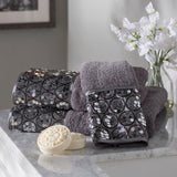 Ciaran 3 Piece Cotton Blend Multi-Size Towel Set