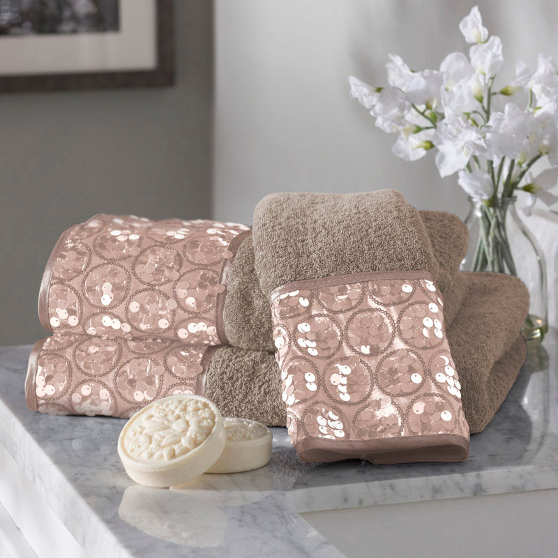 Ciaran 3 Piece Cotton Blend Multi-Size Towel Set