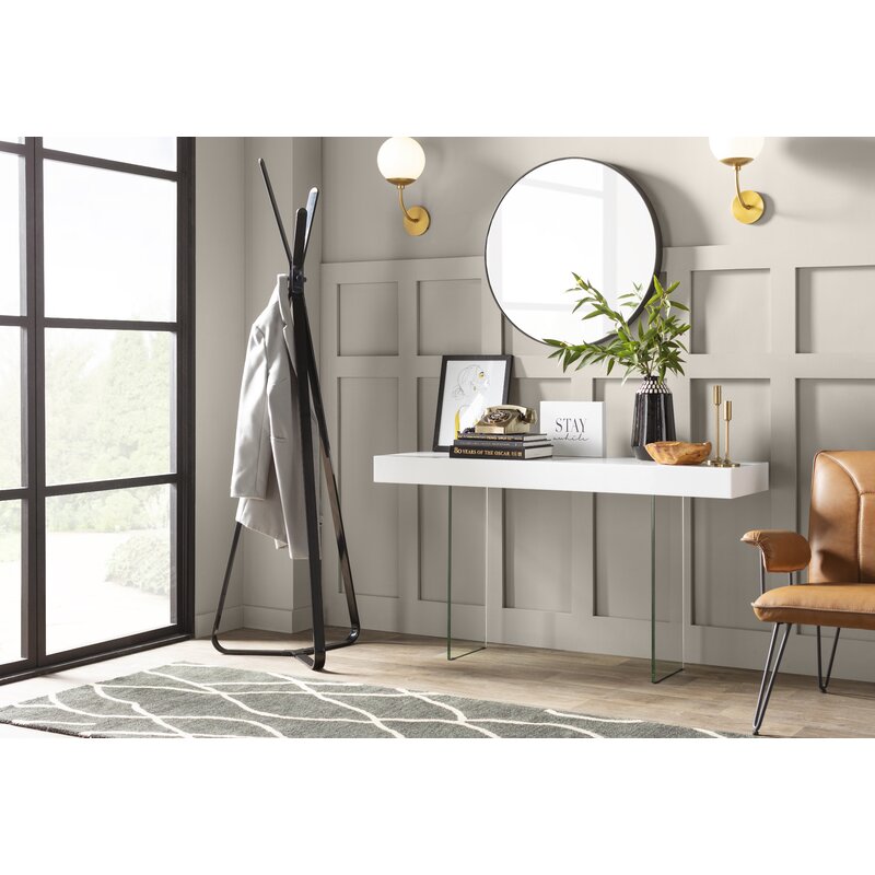 Blicqa Round Bronze Beveled Accent Mirror