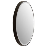 Blicqa Round Bronze Beveled Accent Mirror
