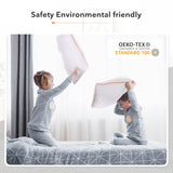 Denblic Comfortable Down Medium Adjustable Support Pillow (Pack of 2)