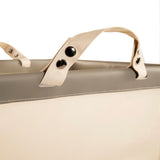 Puloupe Metal Natural White/Gray Laundry Hamper