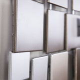 Nania Contemporary Modern Geometric Metal Wall Decor