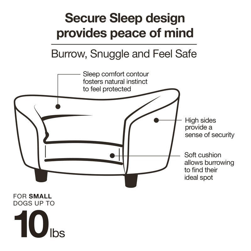 Hager Snuggle Dog Sofa