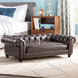 Riddleville Brown Dog Sofa