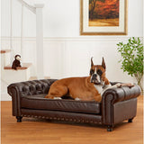 Riddleville Brown Dog Sofa