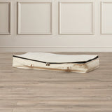 Santa Fabric Beige Underbed Storage Bag