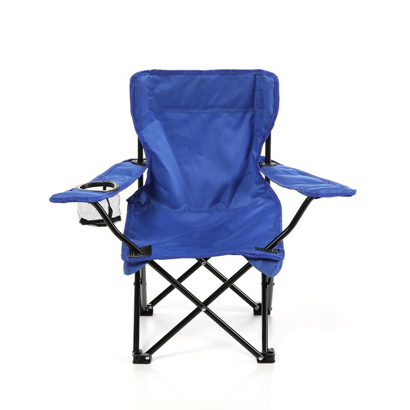 Brontown Outdoor Folding Kids Camping Chair with Cup Holder