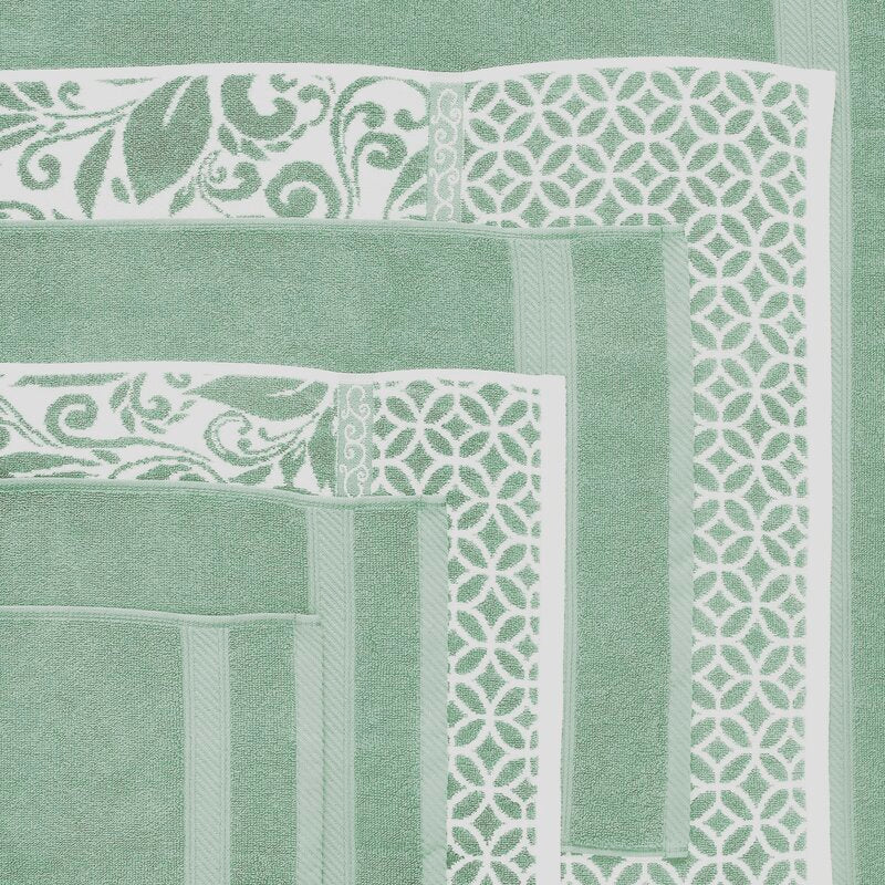 Napua 6 Piece Classic 100% Cotton Bath Towel Set