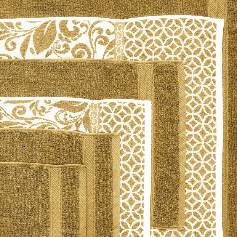 Napua 6 Piece Classic 100% Cotton Bath Towel Set