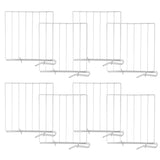 Coffsnishill 8 Pcs Moth Proof Metal Shelf Divider