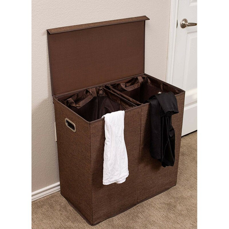 Biaeand Double Flip Lid Laundry Hamper