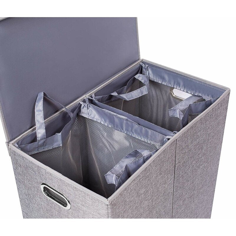 Biaeand Double Flip Lid Laundry Hamper