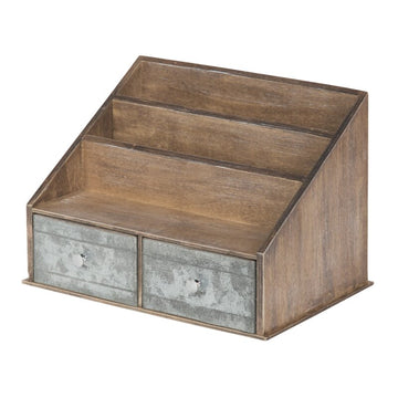 Leitic Wood Desk Organizer