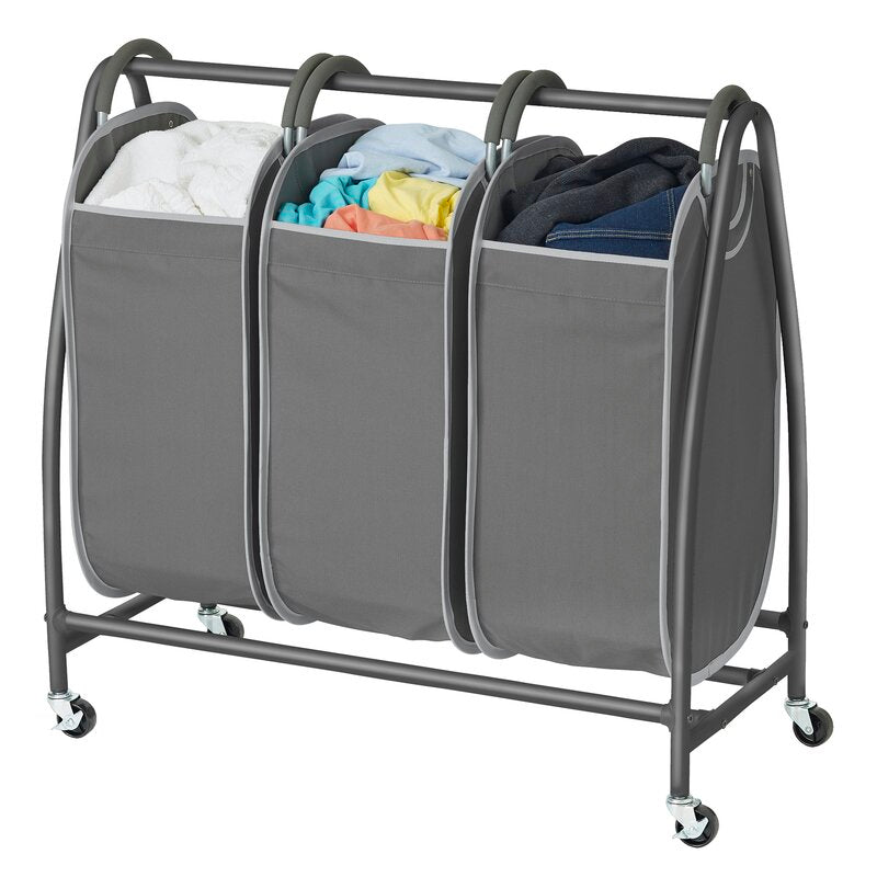 Maeser Easy Access Triple Laundry Sorter