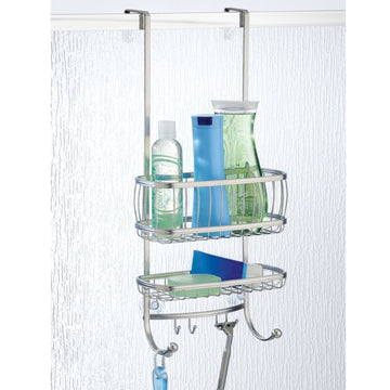 Blicson Silver Metal Hanging Shower Caddy