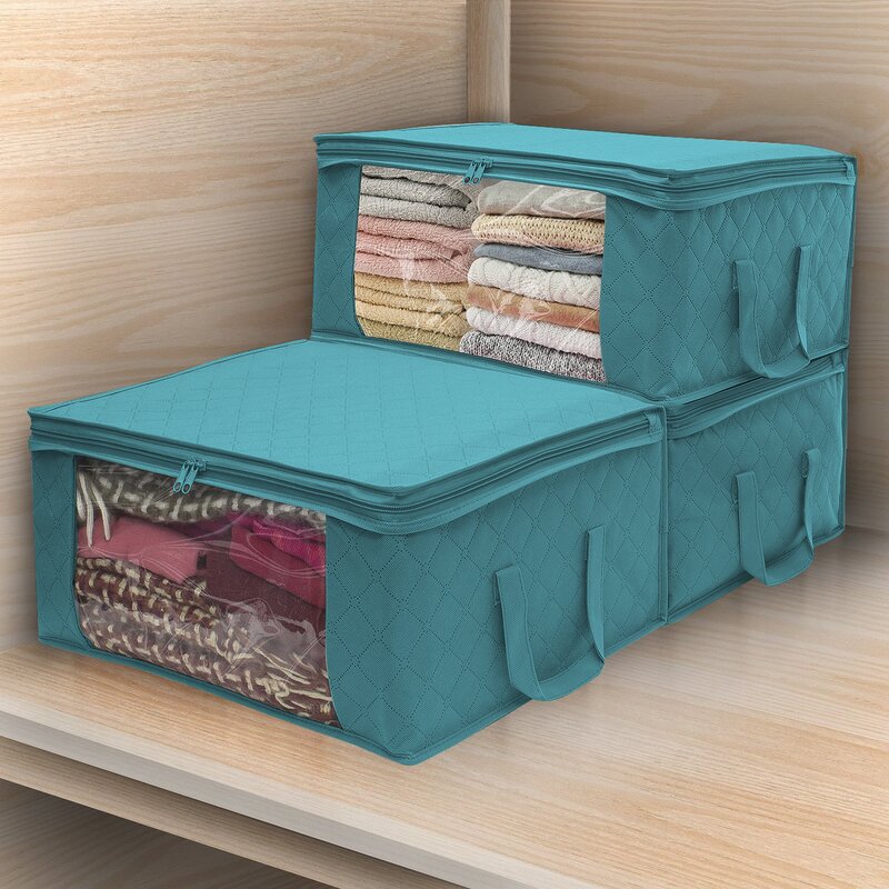 Welchda Fabric Underbed Storage (Set of 3)