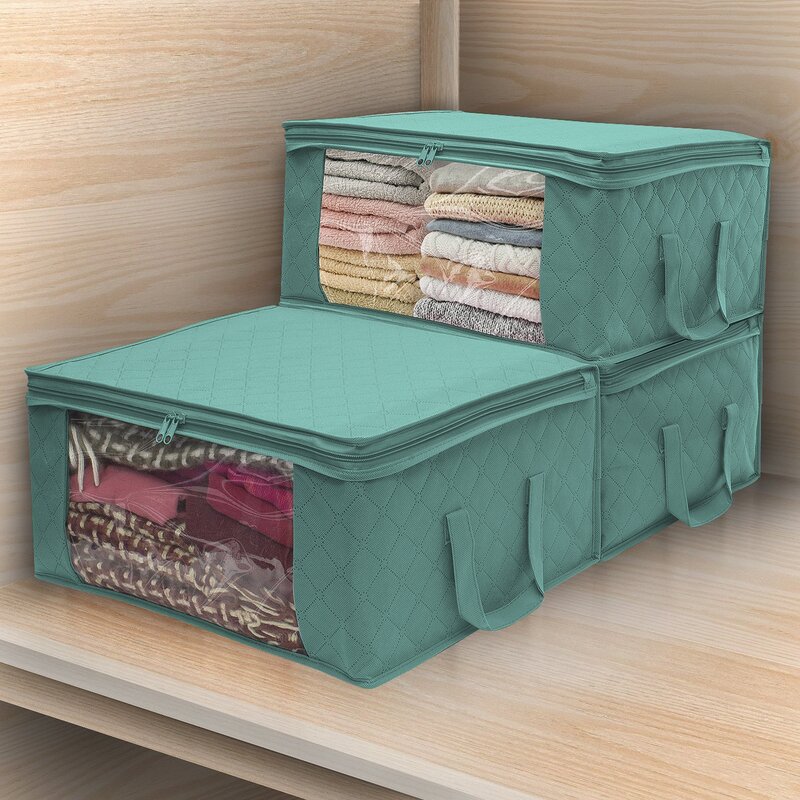 Welchda Fabric Underbed Storage (Set of 3)