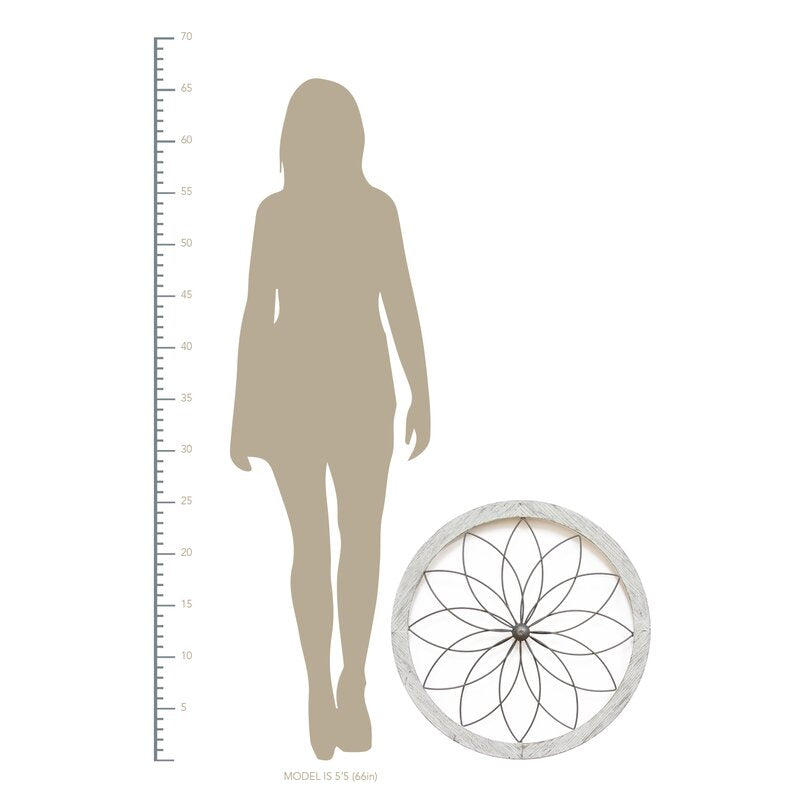 Vipudesh Floral Metal Wall Decor