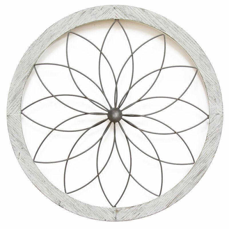 Vipudesh Floral Metal Wall Decor