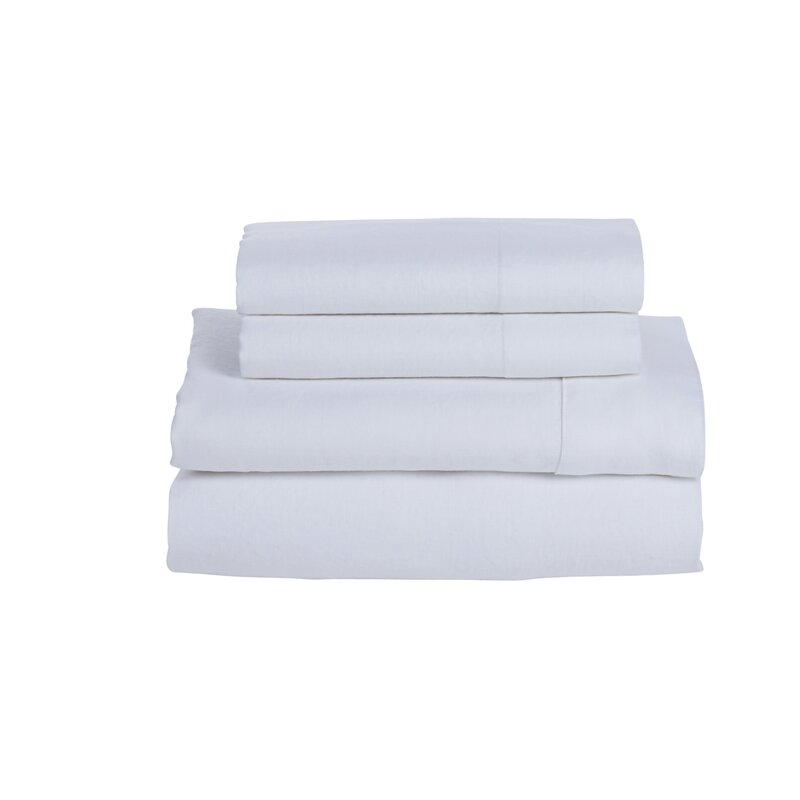 Lileria 100% Breathable Linen Sheet Set