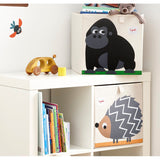 Vilcombe Friendly Gorilla Children's Foldable Fabric Storage Bin