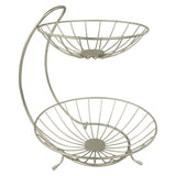 Rosa Stainless Steel Round Fruit Basket