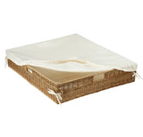 Moose Natural Brown Wicker Underbed Storage