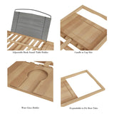 Daland Bamboo Adjustable Bath Caddy