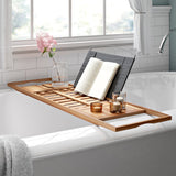 Daland Bamboo Adjustable Bath Caddy