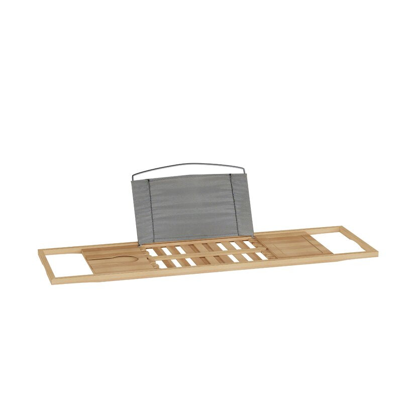 Daland Bamboo Adjustable Bath Caddy