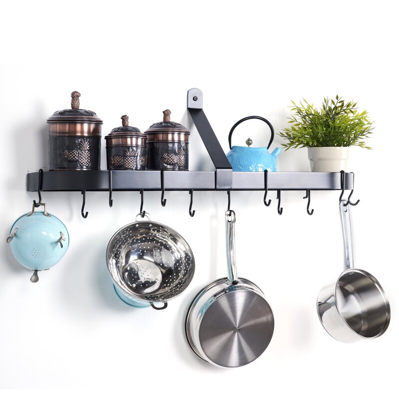 Dyer Wall Mounted Pot Rack