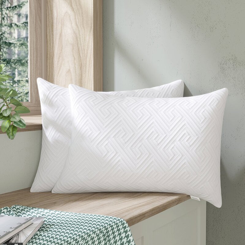 Lande Gel Memory Foam Medium Breathable Support Pillow