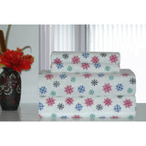 Rithe Snowflakes 100% Cotton Flannel Sheet Set
