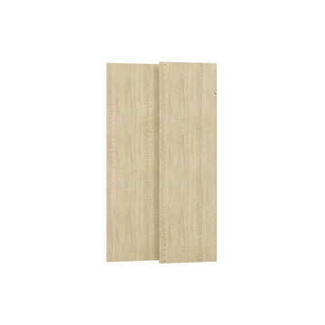 Neaurding 2Pcs Moth Proof Manufactured Wood Shelf Divider