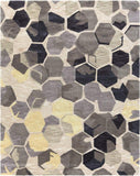 Hexagon Patterned Rug