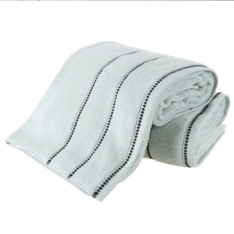 Fleur 2 Piece Classic 100% Cotton Bath Towel Set