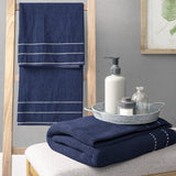 Fleur 2 Piece Classic 100% Cotton Bath Towel Set