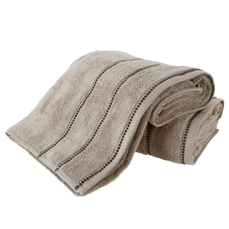 Fleur 2 Piece Classic 100% Cotton Bath Towel Set